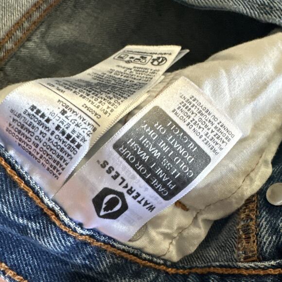 Levi's 501 Women's Jeans Blue Denim Classic Fit Button Fly 30x26 - Picture 12 of 14